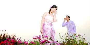 婚纱.百万葵园